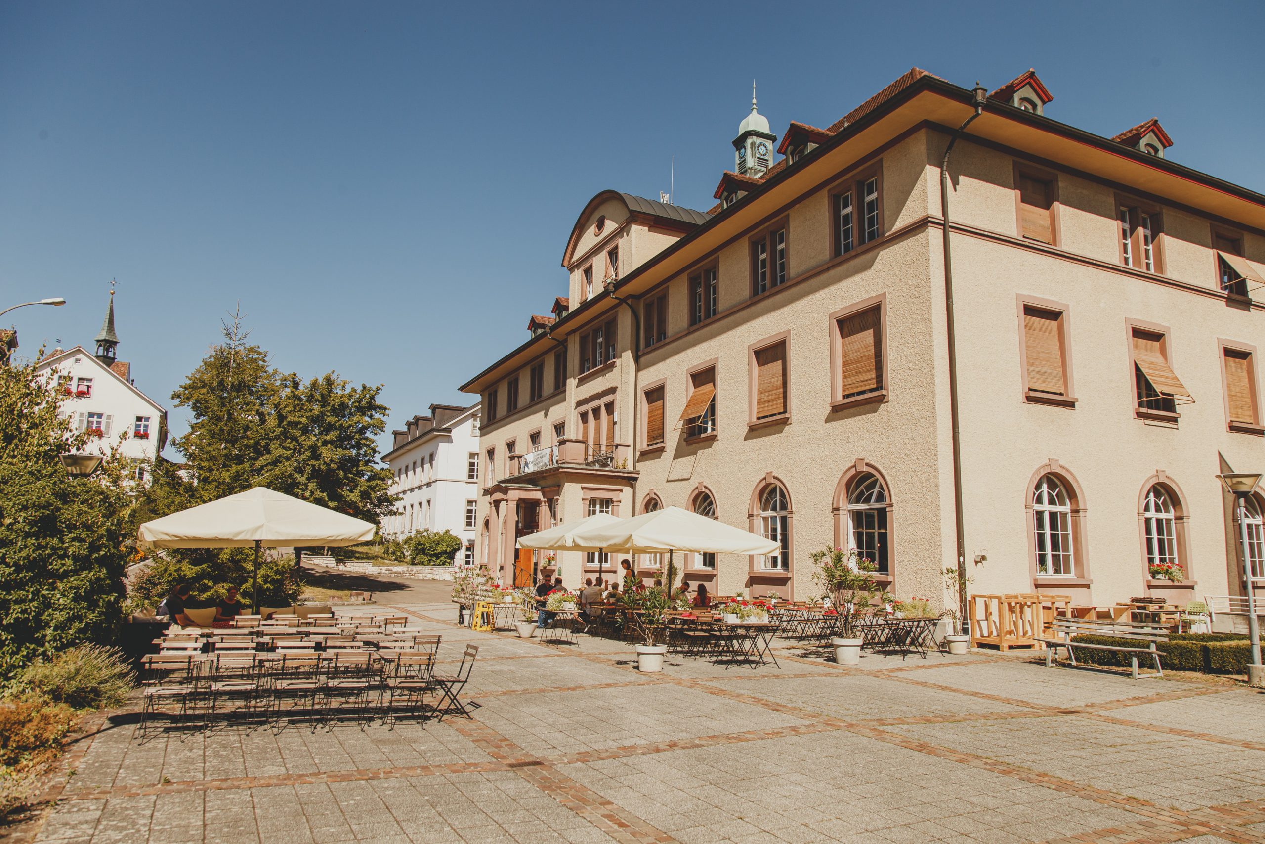 Dorfplatz Chrischona Berg