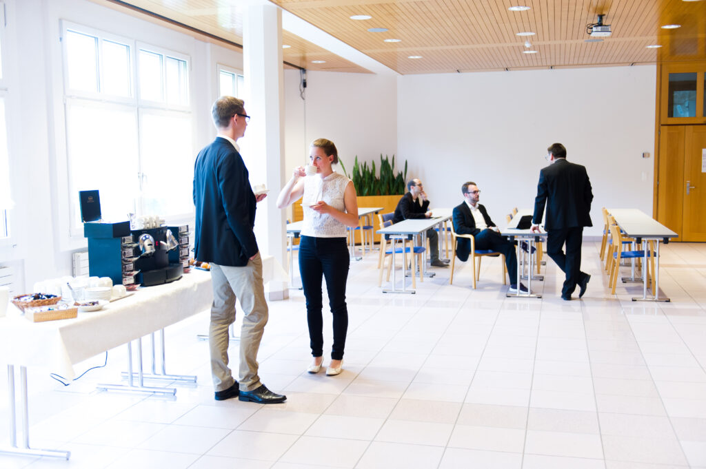 Kaffeepause Konferenzsaal